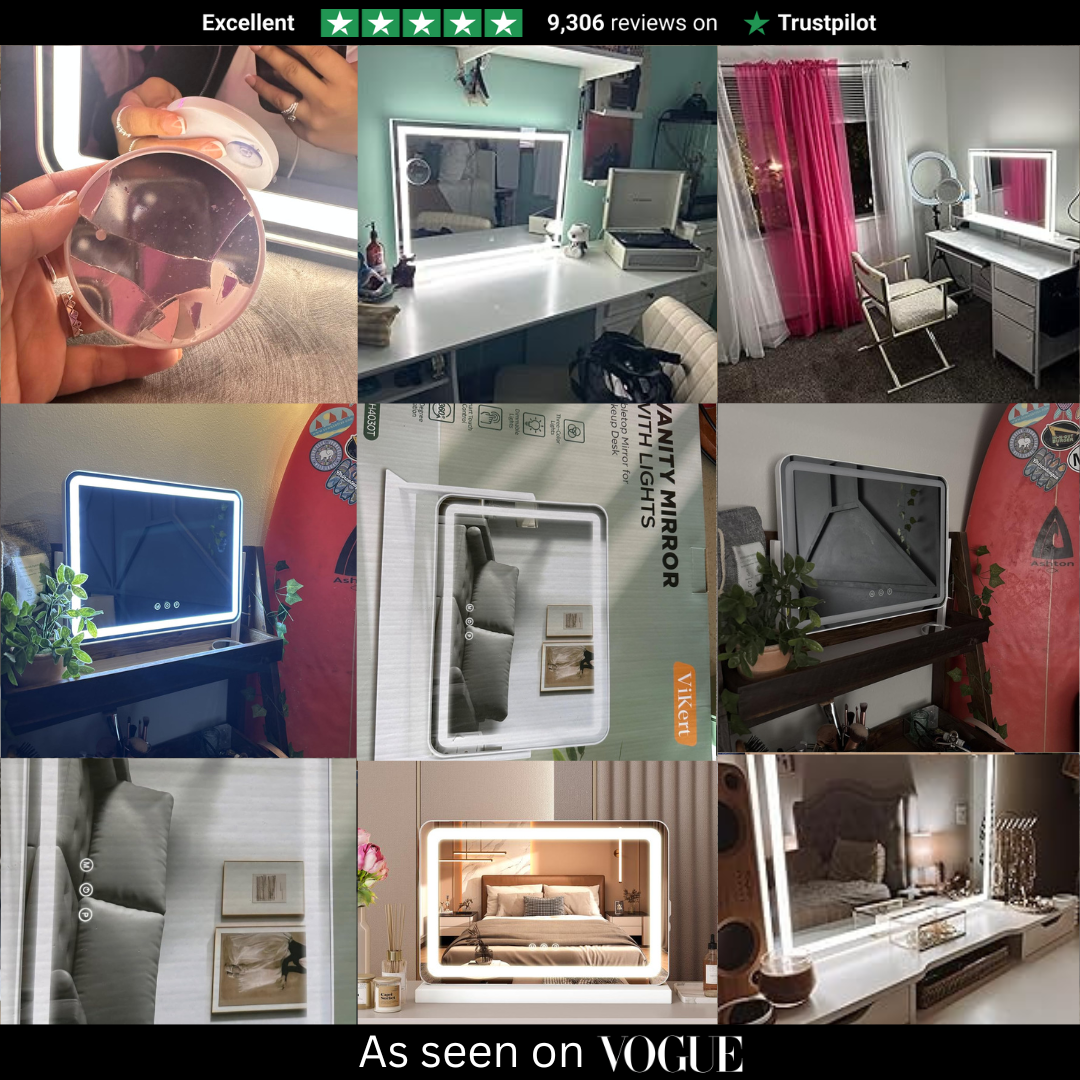 Lurneva Vanity LED makeup mirror