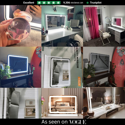 Lurneva Vanity LED makeup mirror